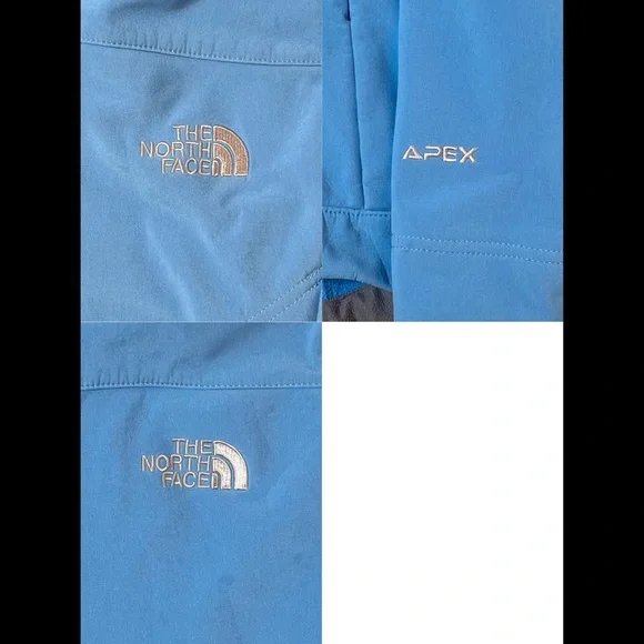 The North Face Women’s Apex Softshell Jacket Blue Small - Picture 2 of 5